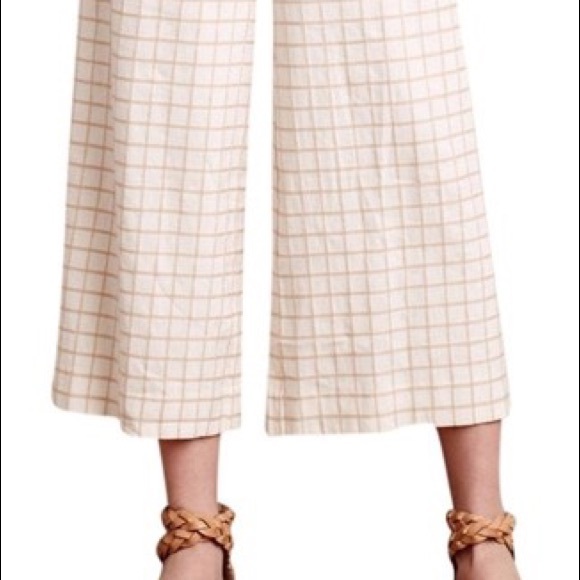 EUC Elevenses Windowpane Culottes - Picture 3 of 10